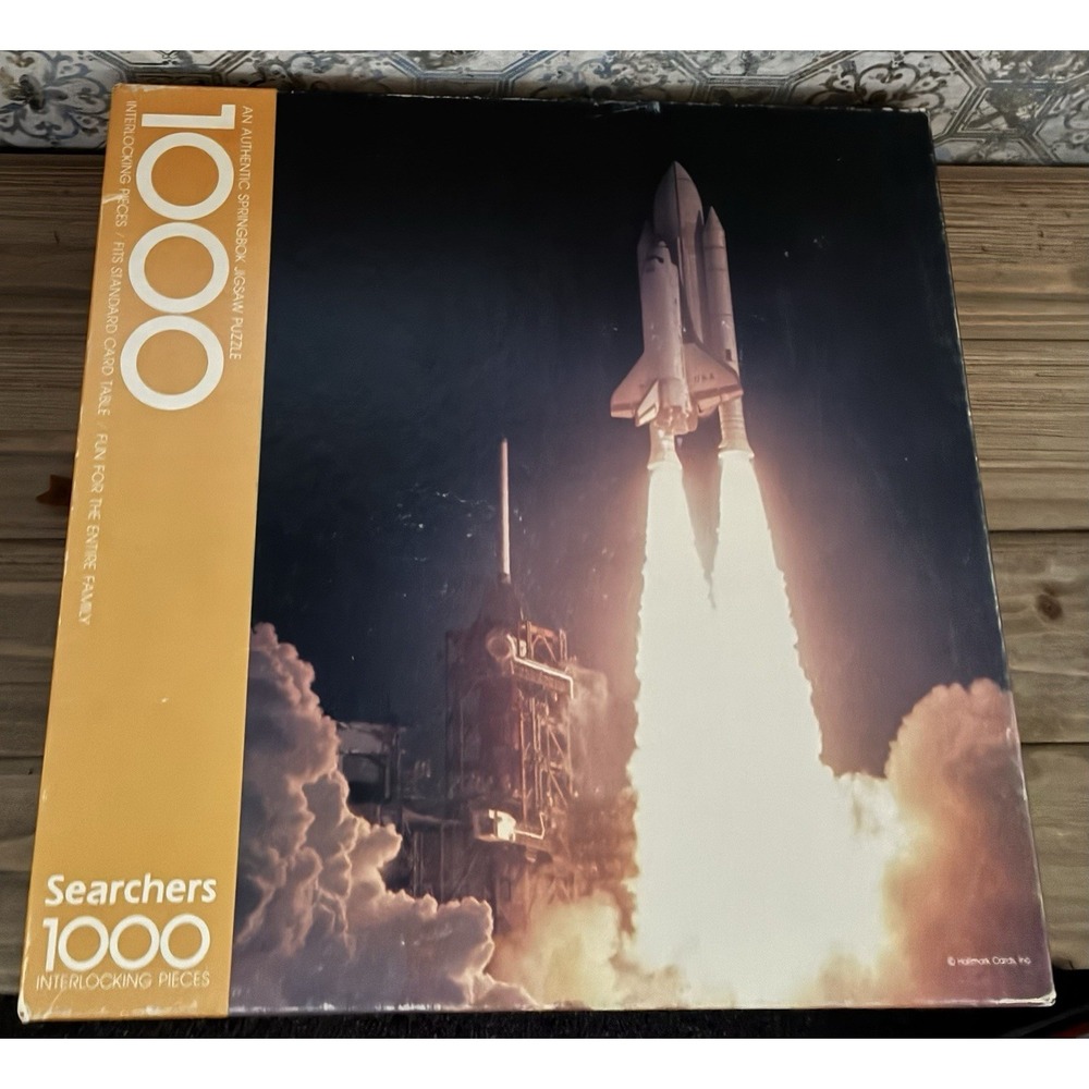 VTG Authentic Spingbok Jigsaw Puzzle Searchers 1,000 Pieces